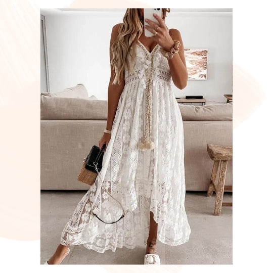 BohoDress | Bohemian kanten zomerjurk