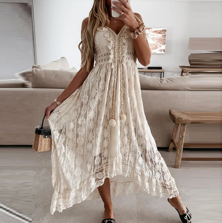 BohoDress | Bohemian kanten zomerjurk