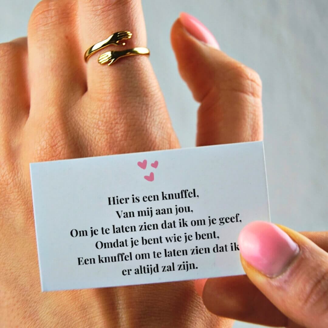 HugMe | De ring die een liefdevolle knuffel symboliseert